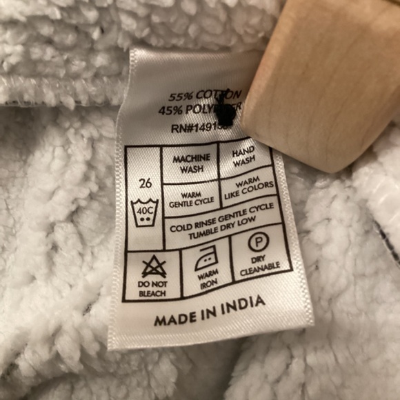 Nomad Sherpa Lined Flannel Gray Black Checkered Men Medium New With Tags MSRP 70 - Picture 11 of 11